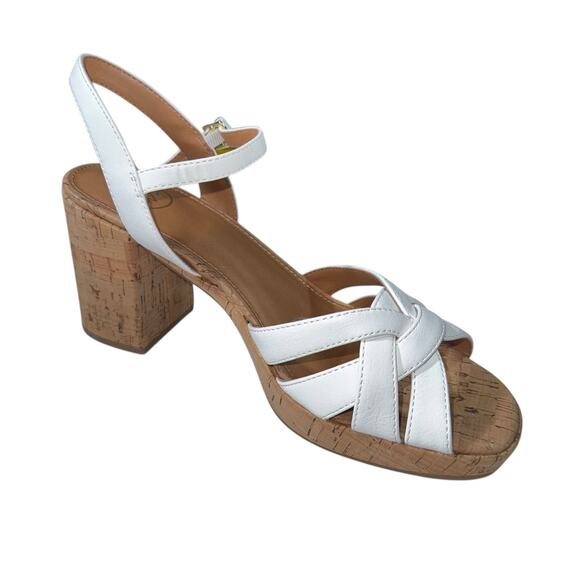 White Mountain Dubonnet Women's heeled sandal SZ/8.5M